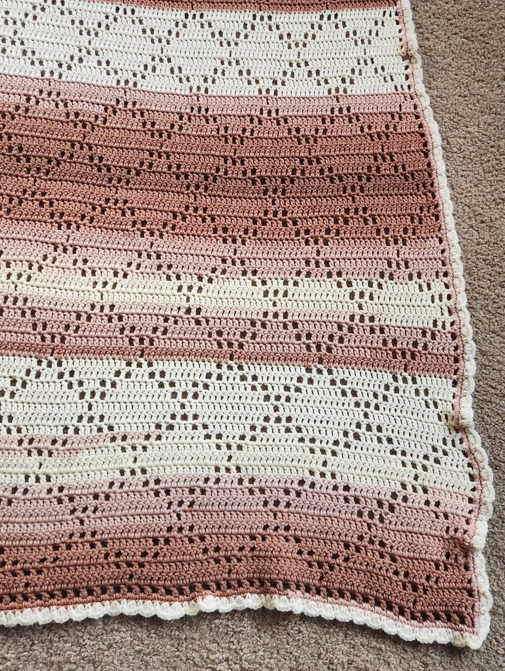 Hand Crocheted Afghan